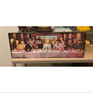 Holly Wood last supper! Painting